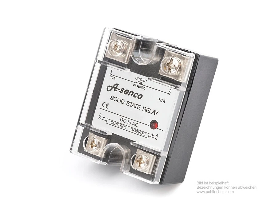 SSR Halbleiter Solid State Relais AC / AC, 90-280V AC Steuerspannung - Bild 1 von 1