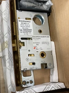 BRANDNEU - Baldwin 6375 Einstiegs Einsteckschloss Rechtshänder + 8322 Bronze gerieben - Bild 1 von 8