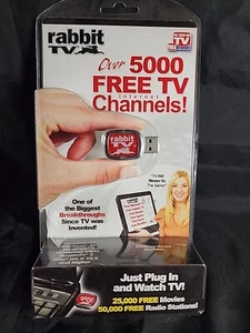 Telebrands Rabbit Tv Usb Stick Clamshell 5000+ canales de Internet de TV. UU - Imagen 1 de 2