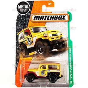 2017 Matchbox TOYOTA LAND CRUISER FJ40 #120 yellow - MBX Explorers - 1:64 DVL21 - Picture 1 of 2