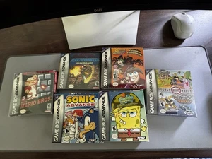 Game Boy Advance CIB Lot - 6 Authentic Games - Top Zustand! - Bild 1 von 1