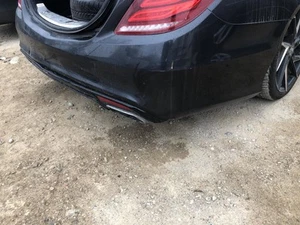 2015 2016 MERCEDES BENZ S550 Rear Bumper Assembly 183 Black W222 Standard 924713 - Picture 1 of 12