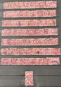 Egypt 1888–1902 Sphinx & Pyramid 5 Milliemes – “Postes Egyptiennes” – Huge Lot - Picture 1 of 3