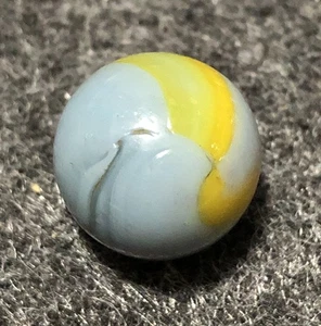 "Mármol reactivo UV de vidrio opalescente Kokomo vintage 19/32"" .59""" - Imagen 1 de 6