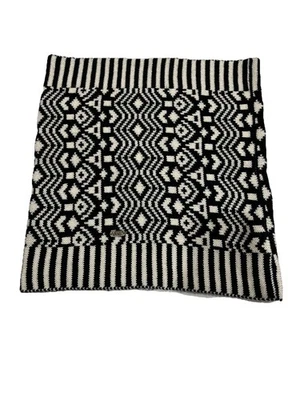 Bufanda Vans Wilder Infinity beige/negro extra ancha invierno cálida gruesa RN#96277 Foto 1 de 4