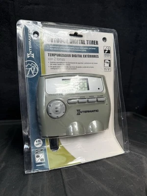 Nuevo en caja Intermatic HB800RCL Temporizador Digital Exterior Resistente 15 Amperios 125 Voltios Nuevo Foto 1 de 2