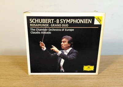 Schubert 8 Symphonien Claudio Abbado Symphonies Deutsche Grammophon 5 CD Box Set - Image 1 of 4