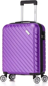45X36X20 Cabin Case Hand Luggage Carry on Suitcase 4 Wheel Lightweight Cabin Bag - Picture 1 of 9