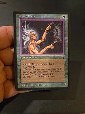 MTG (THE DARK 1994) Savaen Elves NEVER PLAYED CHECK PICS - Image 1 of 4