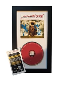 POISON THE WELL FIRMATO YOU COME BEFORE YOU CD Display incorniciato JSA COA autografo - Foto 1 di 1