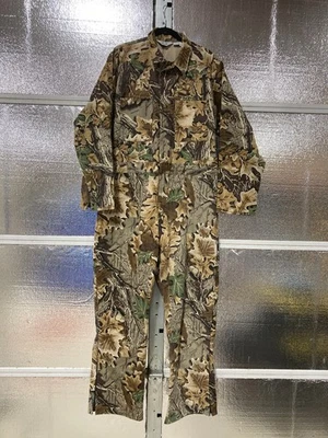 10X Products Hunting Coveralls - Mens XL - Advantage Camo - One Piece - USA Made - Image 1 of 4