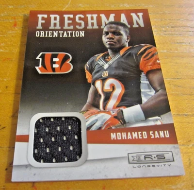 Mohamed Sanu 2012 Rookies and Stars Longevity Freshman Orientation Jerseys #10 - Image 1 of 2