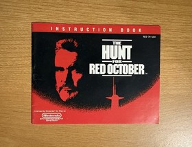 The Hunt For Red October - Nintendo NES - Instruction Manual Booklet Only