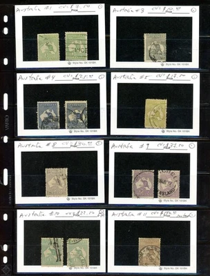 Sellos antiguos, mejores de Australia, usados y como nuevos Foto 1 de 4