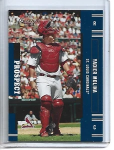 Yadier Molina 2005 Playoff Prestige Baseball Prospect Card #152-Cardinals - Picture 1 of 2