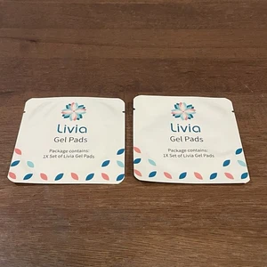 Livia Menstrual Pain Relief Device Gels Pads (2) Sealed - Picture 1 of 4