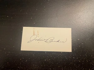 John Bricker Signature - Ohio Senator (1947-59) & Governor (1939-45) - Picture 1 of 2
