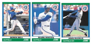 1991 Score Rising Stars - TORONTO BLUE JAYS Team Set - Picture 1 of 1