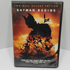 Batman Begins - DVD - 2 Disk Deluxe Edition - Picture 1 of 11