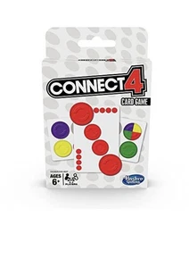 Hasbro Gaming Connect 4 Card Game for Ages 6 and Up 4-in-A-Row Game New Unopened - Picture 1 of 6