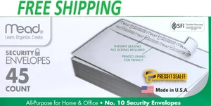 #10 Briefumschläge selbstklebend Sicherheit getönte Umschläge für Privatsphäre & Business, Peel a - Bild 1 von 1