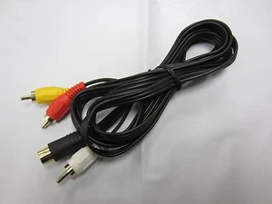 AV Stereo Cinch Kabel - 6 Fuß - kompatibel mit Sega Saturn - Bild 1 von 1