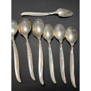 Juego de cucharas de 7 piezas vintage 1847 Rogers Brothers Ltd estilo plateado - Imagen 1 de 6