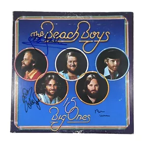 Album in vinile firmato The Beach Boys autografato 15 Big Ones Brian Wilson - Foto 1 di 7