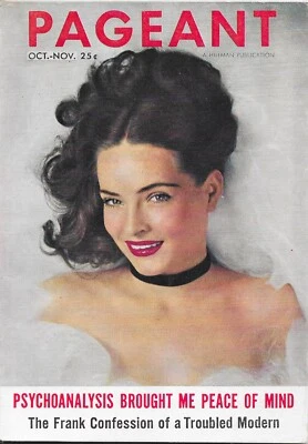 Pageant Magazine (Oct-Nov. 1947) Hillman Periodicals Fashion Women's Digest Foto 1 de 2