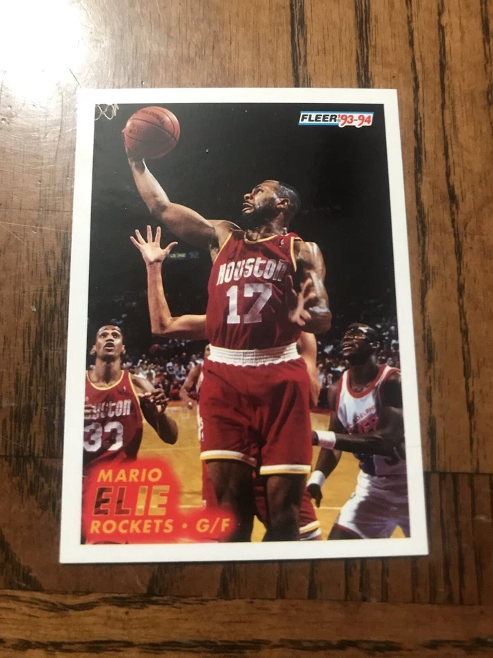 1993-94 Fleer - Mario Elie #294 - Image 1 of 2
