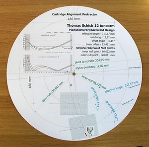 Transportador de alineación de cartucho para brazo Thomas Schick 12" - Imagen 1 de 8
