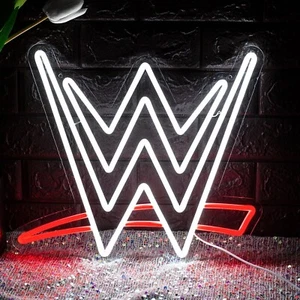 Wrestling Neon Sign LED Wrestling Neon Sign for Wall and Room Decor Party Gifts - Picture 1 of 7