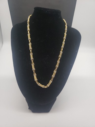 VETEMENTS collana tono oro e argento