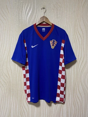 CROATIA 2007 2009 HOME FOOTBALL SHIRT SOCCER JERSEY NIKE 258969-471 sz L MEN Cover
