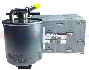 GENUINE Nissan Navara D40M Spain Common Rail YD25DDTi 2.5 Diesel Fuel Filter - Picture 1 of 7