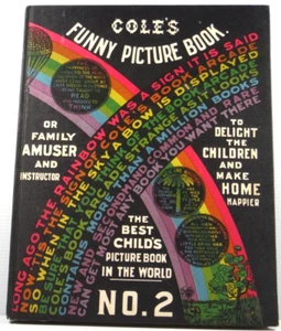 Cole's Funny Picture Book No 2 E W Cole 1975 69th edition HC vintage book - Imagen 1 de 14