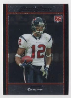 2007 BOWMAN CHROME ROOKIE Jacoby Jones Rookie Houston Texans #BC105 - Image 1 of 2