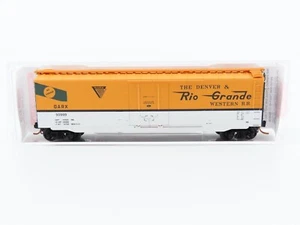 N Micro-Trains MTL #03200450 GARX D&RGW Rio Grande 50' Plug Door Box Car #50999 - Picture 1 of 8
