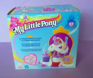 MY LITTLE PONY PLAYSET QUEEN SUN SPARKLE MON PETIT PONEY HASBRO 1999 VINTAGE G2 - Foto 1 di 13