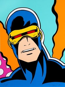 CRASH (John Matos) "Cyclops" Original Serigraph Signed Edt / 250 - Bild 1 von 1