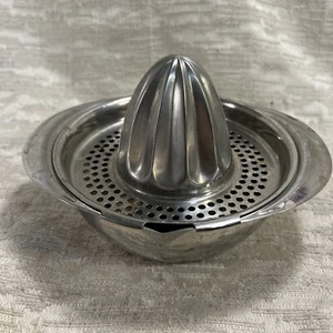 Colador exprimidor de acero inoxidable de grado comercial Tramotina SS con tazón -- 2825 - Imagen 1 de 6