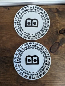 Ikea Glodande 23102 Lot Of 2 Salad Plates Van Beirendonck Poland Eyes Porcelain - Picture 1 of 6