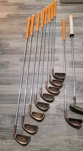 PING Eye 2 Black Dot BERYLLIUM Copper RH Iron Set 2-PW Steel Shaft + Ping Anser - Picture 1 of 24