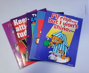 Lotto di 5 cartelle due tasche Jim Davis Garfield Mead nuove - Foto 1 di 9