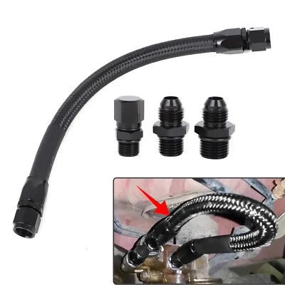 For 92-95 Honda Civic / Del Sol EG Power Steering Rack Loop Kit Hose & Fitting - Image 1 of 4