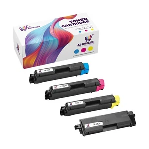 Paquete de 4 tóner compatible con Kyocera Mita para TK-582K TK-582C TK-582M TK-582Y - Imagen 1 de 7