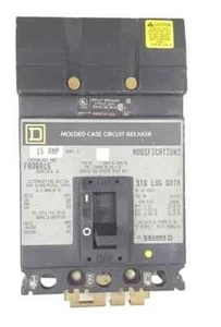 SQUARE D FH36015 15AMPS 3 POLOS INTERRUPTOR AUTOMÁTICO 600VAC 250VDC - Imagen 1 de 12