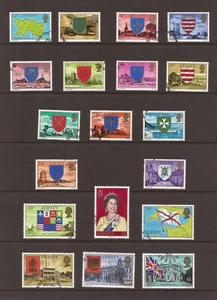 1976-80 Jersey, Parish Arms and Views, Fine Used Set of Stamps(19v), SG 137-55 - Picture 1 of 1