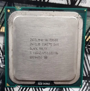 Intel E8500 Core2 Duo 3.16GHz Processor - Picture 1 of 2