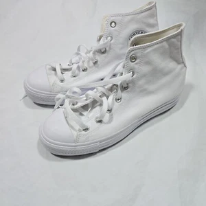 NEU CONVERSE UNISEX WEISS CHUCK TALON GANZ WEISS HOCH 9M 11WMNS - Bild 1 von 3